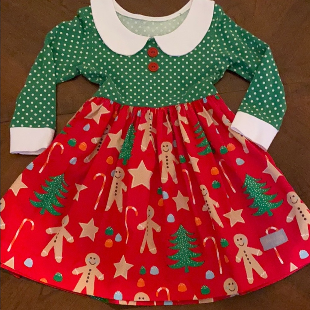 Eleanor Rose Christmas Cookies Dress
